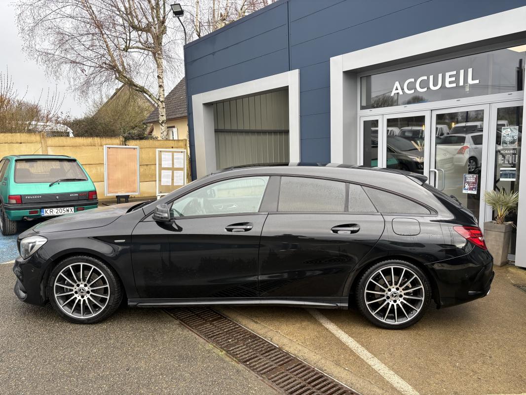 Mercedes CLA Shooting Brake - BREAK 220D BVA AMG LINE WHITE ART EDITION - ATTELAGE AMOVIBLE HAYON ELECTRIQUE SIEGE A MEMOIRE- TOIT OUVRANT