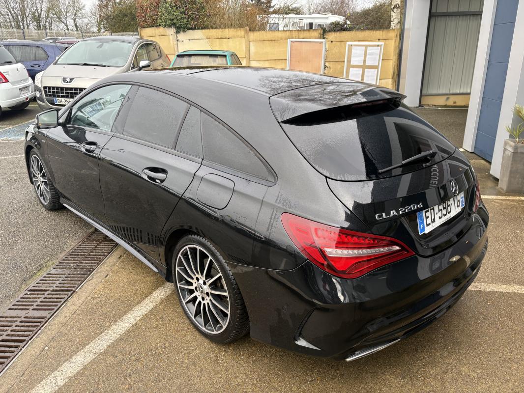 Mercedes CLA Shooting Brake - BREAK 220D BVA AMG LINE WHITE ART EDITION - ATTELAGE AMOVIBLE HAYON ELECTRIQUE SIEGE A MEMOIRE- TOIT OUVRANT