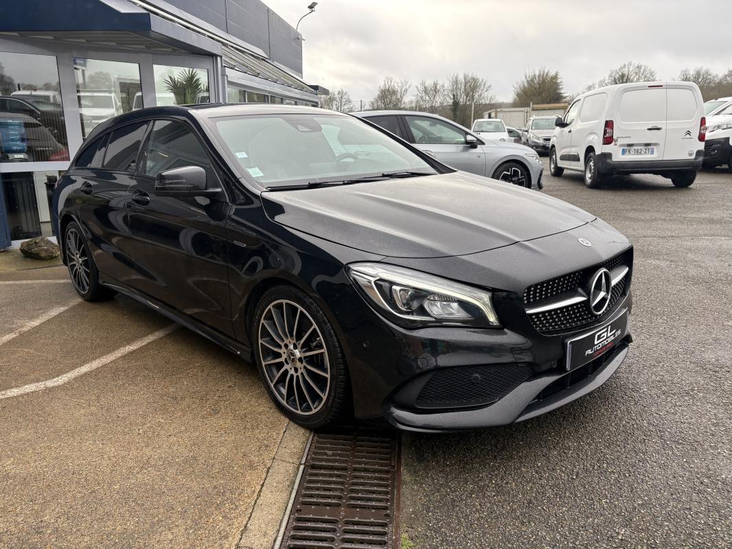 Mercedes CLA Shooting Brake - BREAK 220D BVA AMG LINE WHITE ART EDITION - ATTELAGE AMOVIBLE HAYON ELECTRIQUE SIEGE A MEMOIRE- TOIT OUVRANT