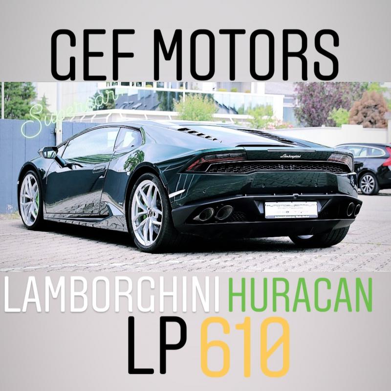 Lamborghini Huracán - LP610 2766e/mois en LOA LLD CREDITS