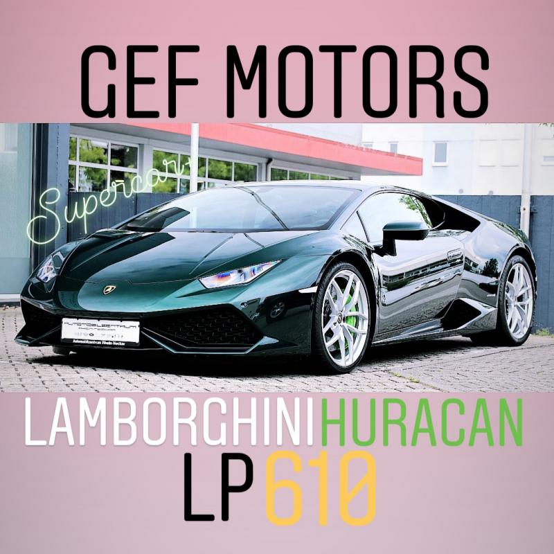 Lamborghini Huracán LP610 2766e/mois en LOA LLD CREDITS