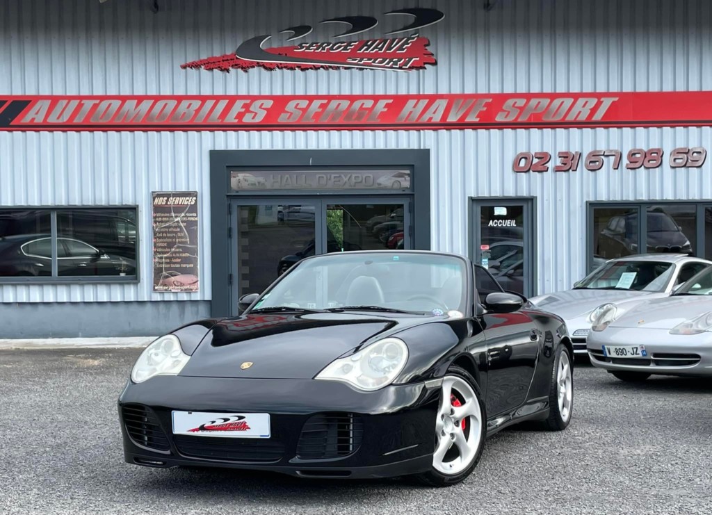 PORSCHE 911 - TYPE 996 3.6 CABRIOLET CARRERA 4S 320CH BVM6 (2004)