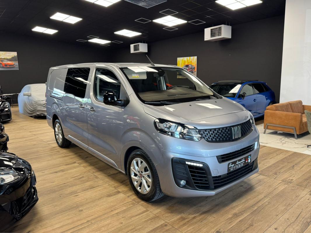 FIAT SCUDO - III CABINE APPROFONDIE FIXE BLUEHDI 180 TAILLE XL S&S EAT8 PRO LOUNGE CONNECT (2023)