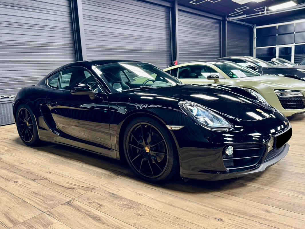 PORSCHE CAYMAN - (981) (2) 2.7 BLACK EDITION 275CH PDK (2016)