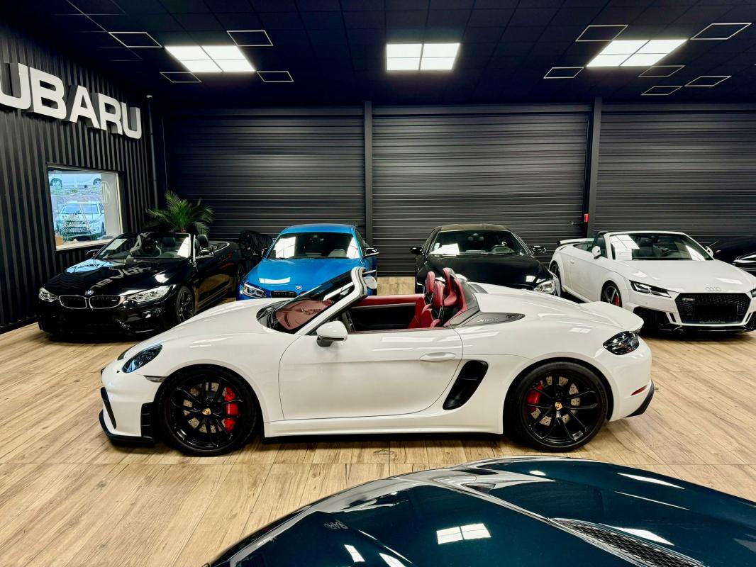Porsche 718 Boxster - SPYDER 4.0 420ch BVM6