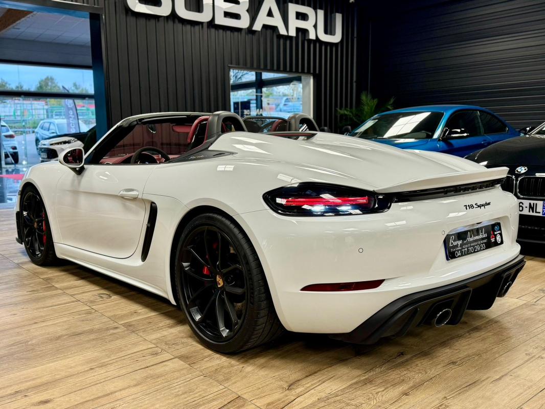 Porsche 718 Boxster - SPYDER 4.0 420ch BVM6