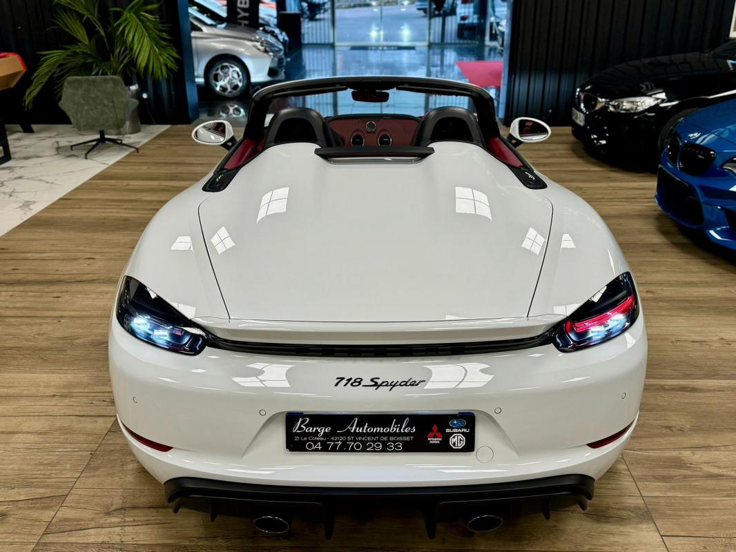 Porsche 718 Boxster - SPYDER 4.0 420ch BVM6