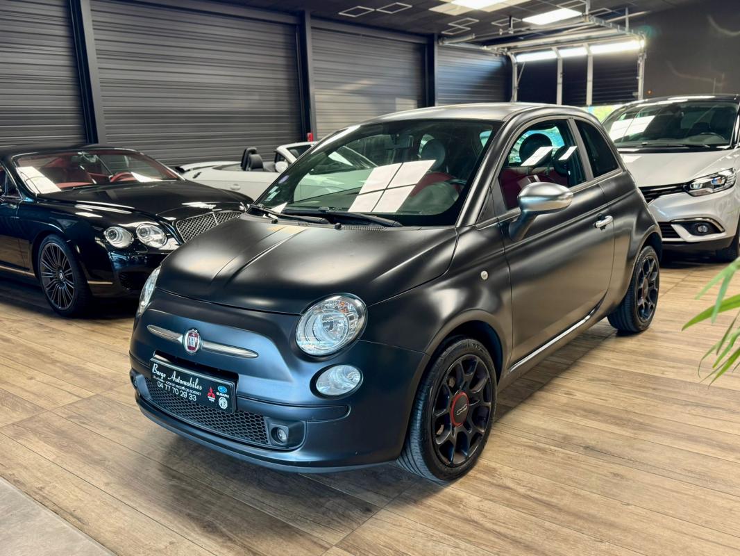 Fiat 500 - 1.2i 69ch S&S Black Mat