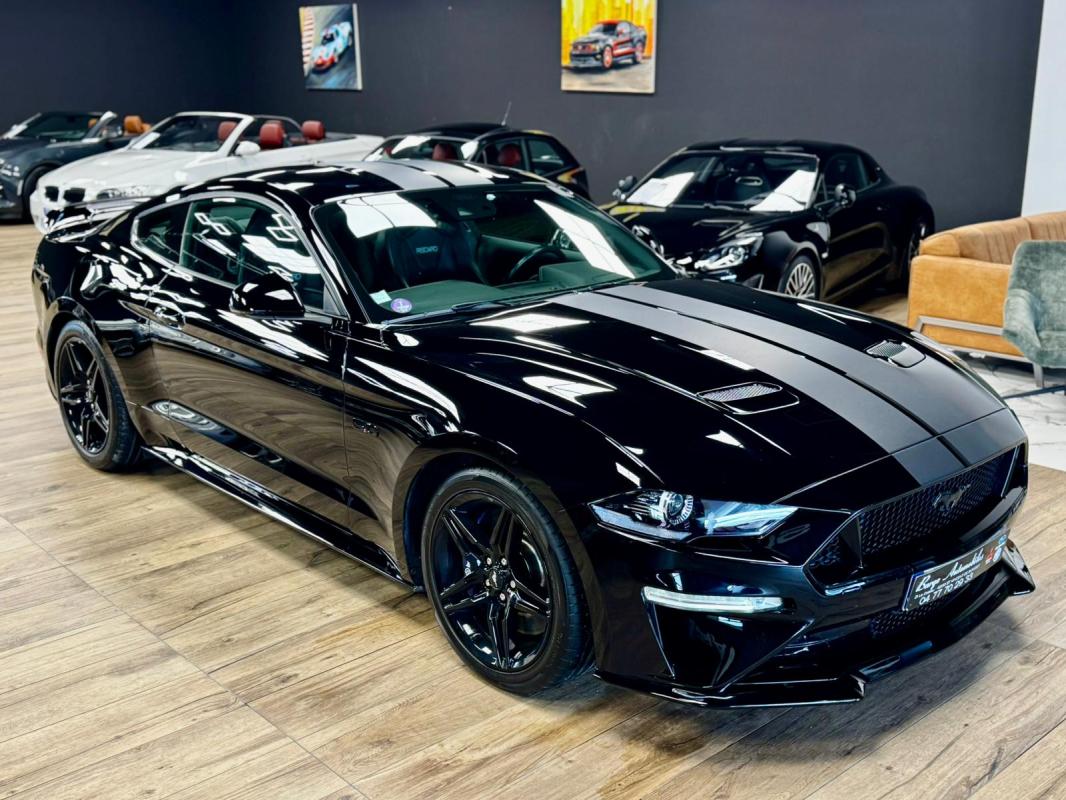 FORD MUSTANG - VI (2) FASTBACK 5.0 V8 GT BV6 RECARO (2018)